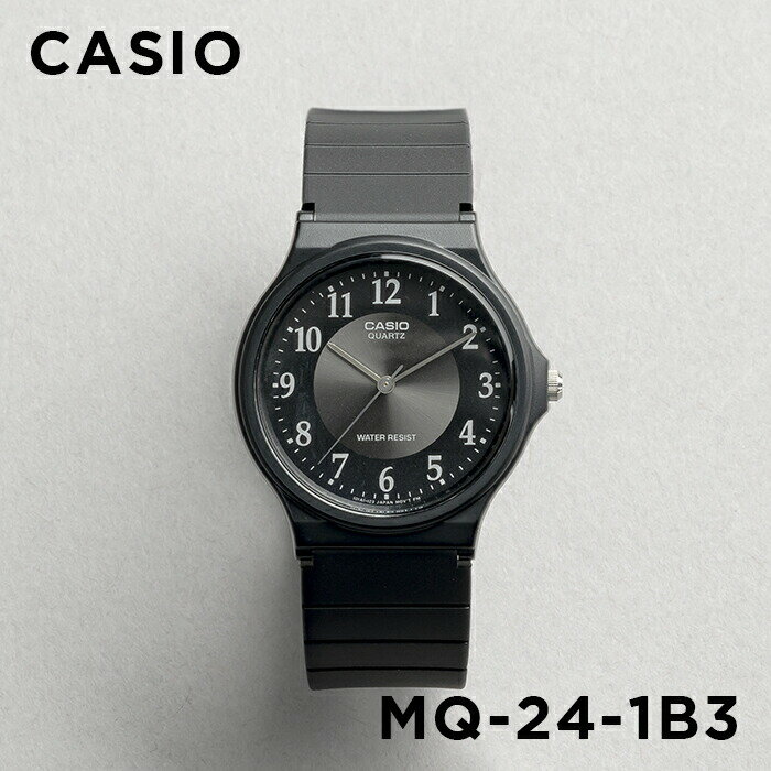 【並行輸入品】【10年保証】【日本未発売】CASIO カシオ スタンダード メンズ MQ-24-1B3 腕時計 レディース キッズ 子供 男の子 女の子 チープカシオ チプカシ アナログ ブラック 黒 海外モデル 送料無料