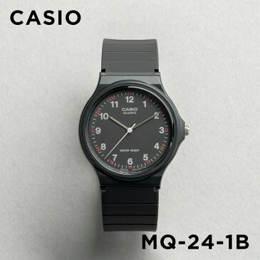 CASIO STANDARD ANALOGUE MENS カシオ スタンダード アナログ メンズ MQ-24-1B 腕時計 レディース チープカシオ チプカシ プチプラ ブラック 黒 日本未発売