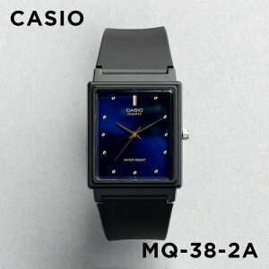 【並行輸入品】【10年保証】【日本未発売】CASIO カシオ スタンダード メンズ MQ-38-2A 腕時計 レディース キッズ 子供 男の子 女の子 チープカシオ チプカシ アナログ ブラック 黒 ネイビー 海外モデル 送料無料