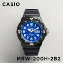 CASIO STANDARD 腕時計 メンズ 【並行輸入品】【10年保証】【日本未発売】CASIO STANDARD MENS カシオ スタンダード MRW-200H-2B2 腕時計 時計 ブランド メンズ キッズ 子供 チープカシオ チプカシ アナログ 日付 防水 ブラック 黒 ネイビー 海外モデル 送料無料