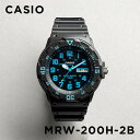 【並行輸入品】【10年保証】【日本未発売】CASIO STANDARD MENS カシオ スタンダード MRW-200H-2B 腕時計 時計 ブランド メンズ レディース キッズ 子供 男の子 女の子 チープカシオ チプカシ アナログ 日付 防水 海外モデル 送料無料