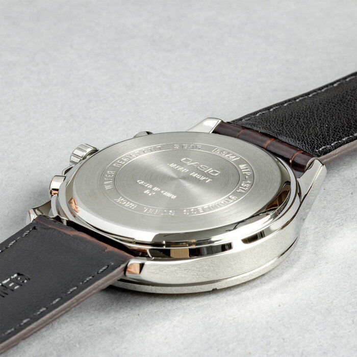 【並行輸入品】【10年保証】【日本未発売】CASIO STANDARD カシオ スタンダード MTP-1374L-7A1 腕時計 時計 ブランド メンズ キッズ 子供 チープカシオ チプカシ アナログ 日付 ゴールド 金 ブラウン 茶 レザー 海外モデル 送料無料