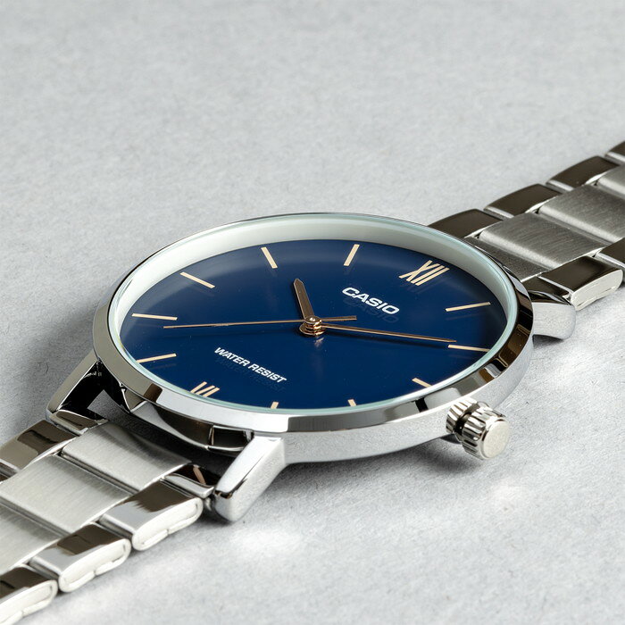 【10年保証】【日本未発売】CASIO STANDARD カシオ スタンダード MTP-VT01D-2B 腕...