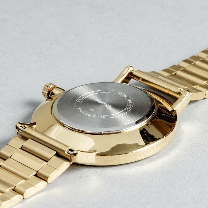 TIME LOVERSの【10年保証】【日本未発売】CASIO STANDARD カシオ スタンダード MTP-VT01G-2B 腕時計 時計 ブランド メンズ レディース キッズ 子供 男の子 女の子 チープカシオ チプカシ アナログ ネイビー ゴールド 金 海外モデル メタル ギフト プレゼント｜アングル3