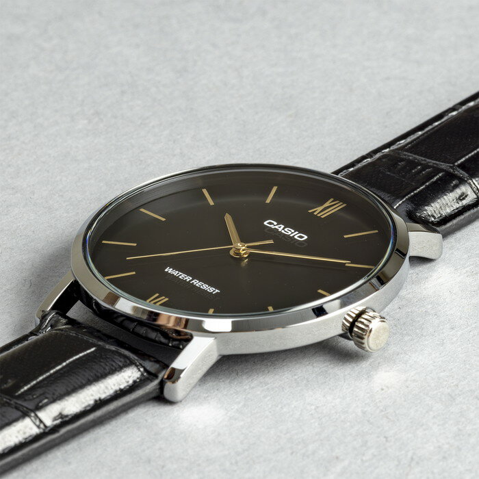 【10年保証】【日本未発売】CASIO STANDARD カシオ スタンダード MTP-VT01L-1B 腕...