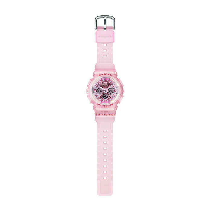 【国内正規品】CASIO BABY-G カシオ ベビーG BA-130CV-4AJF 腕時計 時計 ブランド レディース キッズ 子供 女の子 アナデジ 日付 カレンダー 防水 ピンク スケルトン 送料無料 2