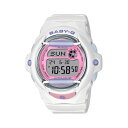 CASIO BABY-G カシオ ベビーG BG-169PB-7 腕時計 時計 ブランド レディース キッズ 子供 女の子 デジタル 日付 カレンダー 防水 ホワイト 白 ピンク かわいい 送料無料