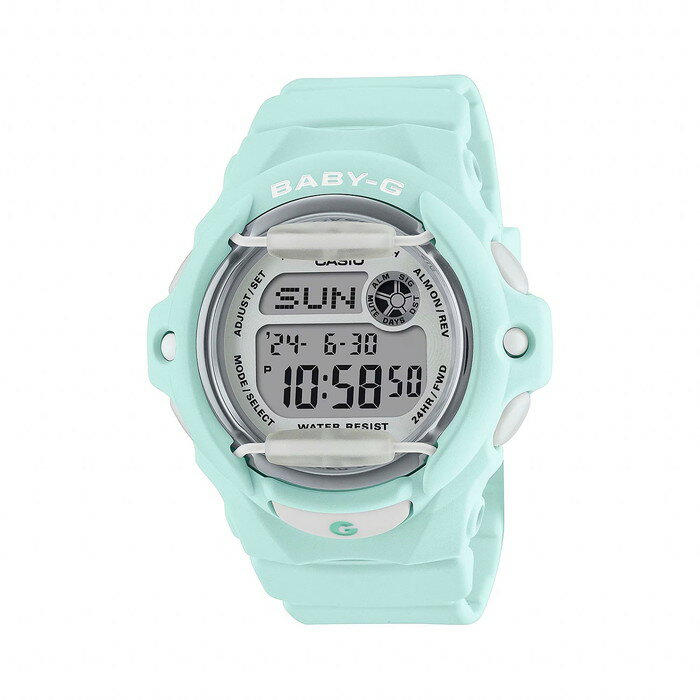 【10%OFF】【並行輸入品】【10年保証】【日本未発売】CASIO BABY-G カシオ ベビーG BG-169U-3 腕時計 時計 ブランド レディース キッズ 子供 女の子 デジタル 日付 カレンダー 防水 グリーン 緑 シルバー 海外モデル 送料無料