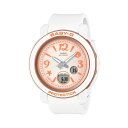 【並行輸入品】【10年保証】CASIO BABY-G カシオ ベビーG BGA-290US-4A 腕時計 時計 ブランド レディース キッズ 子供 女の子 アナデジ 日付 カレンダー 防水 ホワイト 白 オレンジ かわいい 送料無料