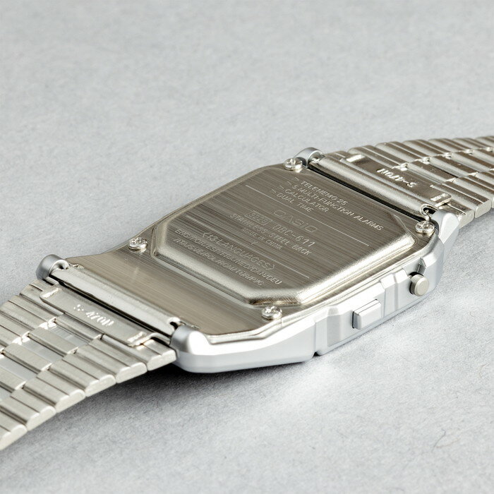 【並行輸入品】【10年保証】CASIO カシオ データバンク DBC-611-1 腕時計 メンズ レディース キッズ 子供 男の子 女の子 デジタル シルバー ブラック 黒 送料無料格安通販　バレンタイン　人気　ランキング