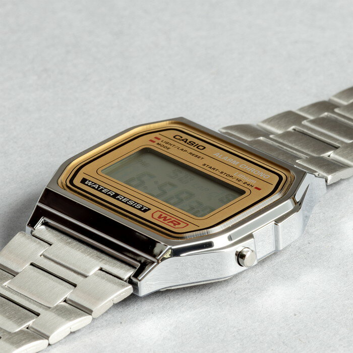 【並行輸入品】【10年保証】【日本未発売】CASIO カシオ スタンダード A158WEA-9 腕時計 メンズ レディース キッズ 子供 男の子 女の子 チープカシオ チプカシ デジタル 日付 シルバー ベージュ 海外モデル 送料無料格安通販　バレンタイン　人気　ランキング