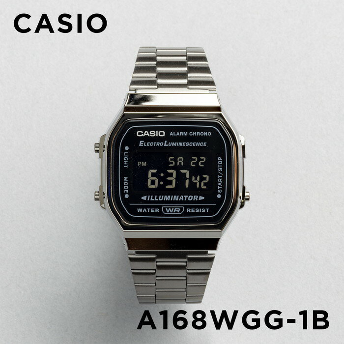 【並行輸入品】【10年保証】【日本未発売】CASIO STANDARD カシオ スタンダード A168WGG-1B 腕時計 時計 ブランド メ…