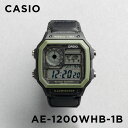 【並行輸入品】【10年保証】【日本未発売】CASIO STANDARD カシオ スタンダード AE-1200WHB-1B 腕時計 時計 ブランド メンズ レディース キッズ 男の子 チープカシオ チプカシ デジタル 日付 防水 ナイロンベルト 海外モデル 送料無料