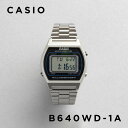 【並行輸入品】【10年保証】【日本未発売】CASIO STANDARD カシオ スタンダード B640WD-1A 腕時計 時計 ブランド メンズ レディース キッズ 男の子 チープカシオ チプカシ デジタル 日付 シルバー ブラック 黒 メタル 海外モデル 送料無料