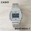 CASIO STANDARD カシオ スタンダード B640WDG-7 腕時計 時計 ブランド メンズ レディース キッズ 子供 男の子 女の子 チープカシオ チプカシ デジタル 日付 シルバー メタル 海外モデル 送料無料