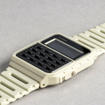 【並行輸入品】【10年保証】CASIO STANDARD カシオ スタンダード CA-53WF-8B 腕時計 時計 ブランド メンズ レディース キッズ 子供 男の子 女の子 チープカシオ チプカシ デジタル 日付 カレンダー データバンク アイボリー ブラック 黒 送料無料