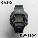 【並行輸入品】【10年保証】【日本未発売】CASIO SPORTS MENS カシオ スポーツ DW-290-1 腕時計 時計 ブランド メンズ キッズ 子供 男の子 チープカシオ チプカシ デジタル 日付 カレンダー 防水 ミッションインポッシブル ブラック 黒 海外モデル 送料無料