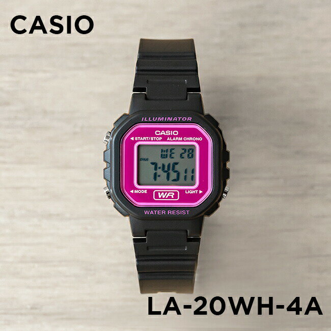 【並行輸入品】【10年保証】【日本未発売】CASIO STANDARD カシオ スタンダード LA-20WH-4A 腕時計 時計 ブランド レ…