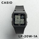 【並行輸入品】【訳あり】【小キズあり】CASIO STANDARD LADYS カシオ スタンダード レディース LF-20W-1A 腕時計 時計 ブランド キッズ 子供 女の子 チープカシオ チプカシ デジタル 日付 カレンダー ブラック 黒 送料無料