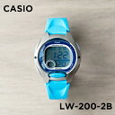 【並行輸入品】【10年保証】【日本未発売】CASIO STANDARD カシオ スタンダード LW-200-2B 腕時計 時計 ブランド レディース キッズ 子供 チープカシオ チプカシ デジタル 日付 スカイブルー 水色 ネイビー 海外モデル 送料無料