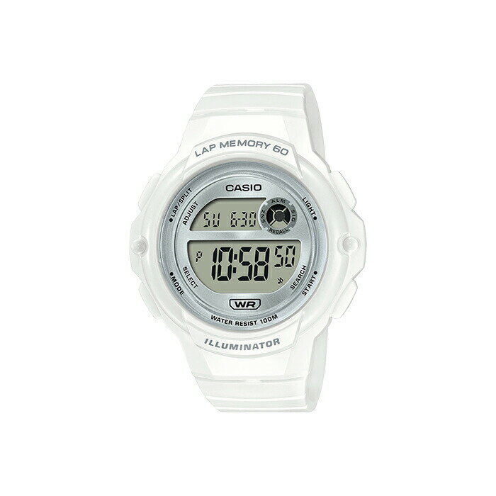 【並行輸入品】【10年保証】【日本未発売】CASIO SPORTS カシオ スポーツ LWS-1200H-7A1 腕時計 時計 ブランド レディース キッズ 子供 女の子 チープカシオ チプカシ ランニングウォッチ デジタル 日付 防水 ホワイト 白 シルバー 海外モデル 送料無料 その1