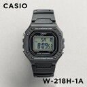 【並行輸入品】【10年保証】【日本未発売】CASIO STANDARD カシオ スタンダード W-218H-1A 腕時計 時計 ブランド メンズ レディース キッズ 子供 男の子 女の子 チープカシオ チプカシ デジタル 日付 カレンダー ブラック 黒 海外モデル 送料無料