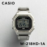 ¹͢ʡۡ10ǯݾڡ̤ۡȯCASIO STANDARD MENS   W-218HD-1A ӻ  ֥  å Ҷ ˤλ ץ ץ ǥ  ֥å  С ᥿ ǥ ̵