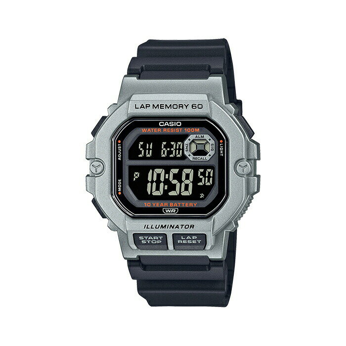 【並行輸入品】【10年保証】【日本未発売】CASIO SPORTS カシオ スポーツ WS-1400H-1B 腕時計 時計 ブ..