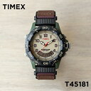 【並行輸入品】【日本未発売】TIMEX EXPEDITION タイメックス エクスペディション 39MM T45181 腕時計 時計 ブランド メンズ レディース ミリタリー アナデジ カーキ アイボリー ナイロンベルト 海外モデル 送料無料 その1
