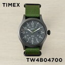 タイメックス 【並行輸入品】【日本未発売】TIMEX EXPEDITION タイメックス エクスペディション スカウト 40MM TW4B04700 腕時計 時計 ブランド メンズ レディース ミリタリー アナログ カーキ ブラック 黒 ナイロンベルト 海外モデル 送料無料