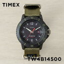 タイメックス 腕時計（メンズ） 【並行輸入品】TIMEX EXPEDITION タイメックス エクスペディション ガラティン ソーラー 44MM TW4B14500 腕時計 時計 ブランド メンズ ミリタリー ダイバー風 アナログ ブラック 黒 カーキ ナイロンベルト 送料無料