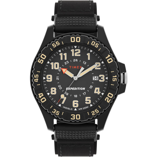 【並行輸入品】【日本未発売】TIMEX EXPEDITION ACADIA RUGGED 42MM タイメックス エクスペディション アカディア ラギッド TW4B26300 腕時計 時計 ブランド メンズ キッズ 子供 男の子 アナログ 日付 カレンダー 防水 ブラック 黒 ナイロン 海外モデル 送料無料