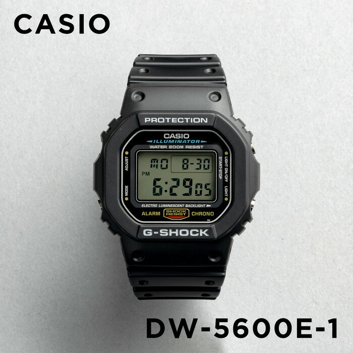 【並行輸入品】【10年保証】CASIO G-SHOCK カシオ Gショック DW-5600E-1 腕時計 メンズ キッズ 子供 男の子 デジタル 防水 ブラック 黒 スピード モデル 送料無料