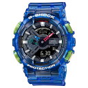 カシオ Gショック 腕時計 男の子 【並行輸入品】【10年保証】CASIO G-SHOCK カシオ Gショック GA-110JT-2A 腕時計 時計 ブランド メンズ キッズ 子供 男の子 アナデジ 耐磁 日付 カレンダー 防水 ブルー 青 ブラック 黒 グレー スケルトン クリア 送料無料