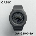 楽天TIME LOVERS【並行輸入品】【10年保証】CASIO G-SHOCK カシオ Gショック GA-2100-1A1 腕時計 時計 ブランド メンズ キッズ 子供 男の子 アナデジ 日付 カレンダー 防水 ブラック 黒 オールブラック カシオーク 送料無料