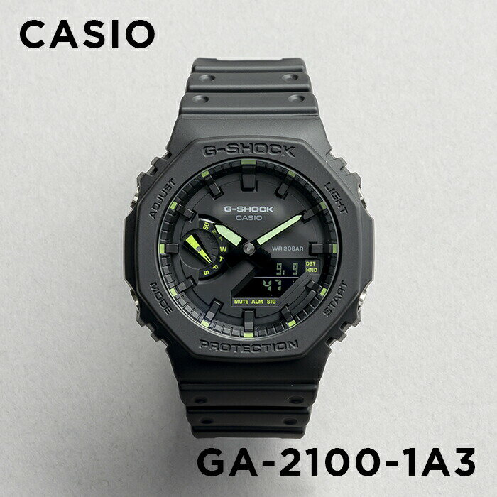 ¹͢ʡۡ10ǯݾڡCASIO G-SHOCK  Gå GA-2100-1A3 ӻ  ֥  å Ҷ ˤλ ʥǥ   ɿ ֥å  ꡼   ̵