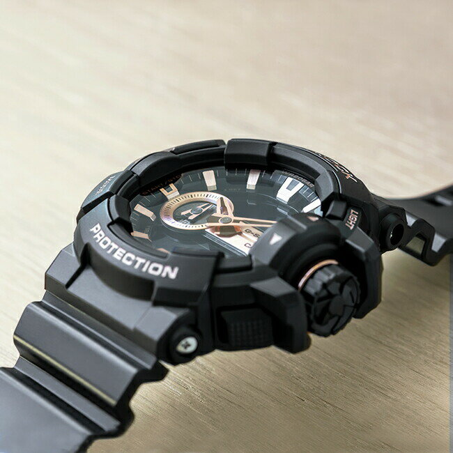【並行輸入品】【10年保証】CASIO G-SHOCK カシオ Gショック GA-400GB-1A4 腕時計 メンズ キッズ 子供 男の子 アナデジ 防水 ブラック 黒 ピンクゴールド 送料無料格安通販　バレンタイン　人気　ランキング