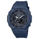 楽天TIME LOVERS【並行輸入品】【10年保証】CASIO G-SHOCK カシオ Gショック GA-B2100-2A 腕時計 時計 ブランド メンズ キッズ 子供 男の子 アナデジ ソーラー 日付 カレンダー 防水 ブラック 黒 ネイビー 送料無料