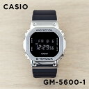 楽天TIME LOVERS【並行輸入品】【10年保証】CASIO G-SHOCK カシオ Gショック GM-5600-1 腕時計 時計 ブランド メンズ キッズ 子供 男の子 デジタル 日付 カレンダー 防水 ブラック 黒 シルバー 送料無料