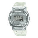 【国内正規品】CASIO G-SHOCK カシオ Gショック GM-5600SCM-1JF 腕時計 時計 ブランド メンズ キッズ 子供 男の子 デジタル 日付 カレンダー 防水 ホワイト 白 シルバー カモフラージュ 迷彩 スケルトン クリア 送料無料(2)