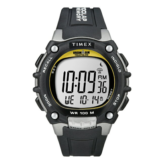 【並行輸入品】TIMEX タイメックス アイアンマン クラシック 100 メンズ T5E231 腕時計 レディース ランニングウォッチ デジタル ブラック 黒 グレー 送料無料