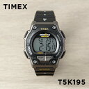 タイメックス 腕時計（メンズ） 【並行輸入品】TIMEX IRONMAN タイメックス アイアンマン オリジナル 30 ショック メンズ T5K195 腕時計 時計 ブランド レディース ランニングウォッチ デジタル ブラック 黒 グレー 送料無料