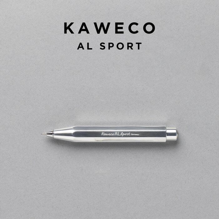 KAWECO AL SPORT MECHANICAL PENCIL 0.7MM カヴェコ アルスポーツ ペンシル アルミ 筆記用具 文房具 ブ..