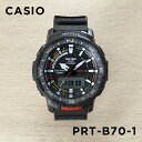 【並行輸入品】【訳あり】【箱なし】CASIO PROTREK カシオ プロトレック PRT-B70-1 腕時計 時計 ブランド メンズ アウトドア トレッキング 登山 アナデジ ブルートゥース 日付 カレンダー 防水 ブラック 黒 送料無料