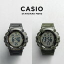 CASIO STANDARD MENS カシオ スタンダード AE-1500WHX 腕時計 時計 ブランド メンズ キッズ 子供 男の子 チープカシオ チプカシ デジタル 日付 カレンダー 防水 ブラック 黒 カーキ 海外モデル 送料無料