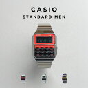 CASIO STANDARD CALCULATOR カシオ スタンダード カリキュレータ CA-500WE 腕時計 時計 ブランド メンズ レディース 男の子 女の子 チープカシオ チプカシ デジタル 電卓 日付 シルバー ゴールド 金 グレー 角型 メタル 送料無料