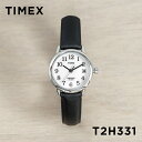 タイメックス 【並行輸入品】【日本未発売】TIMEX EASY READER タイメックス イージーリーダー 25MM レディース T2H331 腕時計 時計 ブランド アナログ シルバー ホワイト 白 レザー 革ベルト 海外モデル 送料無料