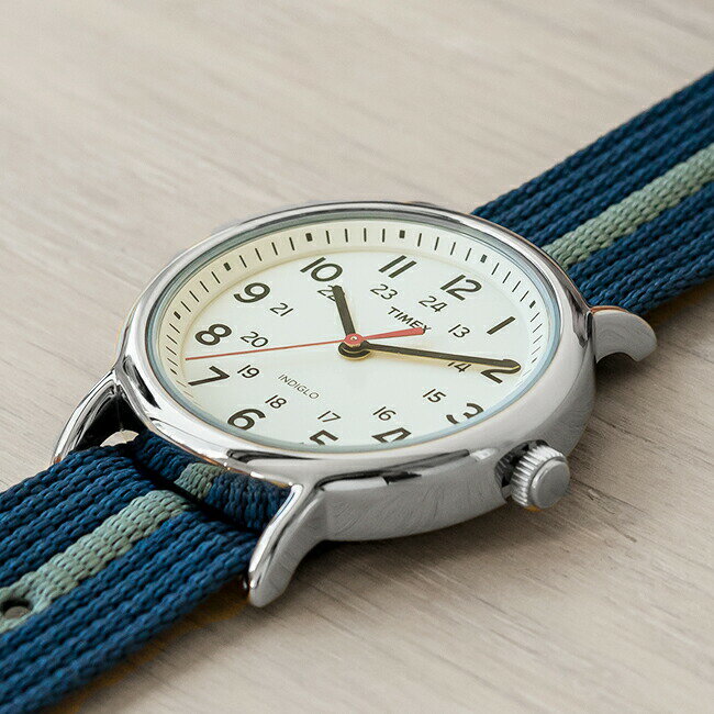 【並行輸入品】TIMEX タイメックス ウィークエンダー 38MM メンズ T2N654 腕時計 レディース ミリタリー アナログ ネイビー アイボリー ナイロンベルト 送料無料格安通販　バレンタイン　人気　ランキング