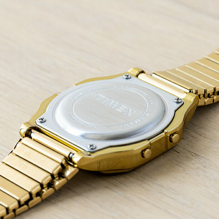 【並行輸入品】TIMEX タイメックス クラシック デジタル T78677 腕時計 メンズ レディース ゴールド 金 ブラック 黒 送料無料格安通販　バレンタイン　人気　ランキング