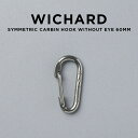 【並行輸入品】【日本未発売】WICHARD SYMMETRIC CARBIN HOOK WITHOUT EYE ウィチャード シンメトリック カービン フック ウィズアウト アイ 60MM 2333 キーリング キーホルダー カラビナ 鍵 ブランド アウトドア ステンレス シルバー 送料無料